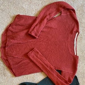 Maurices red sweater